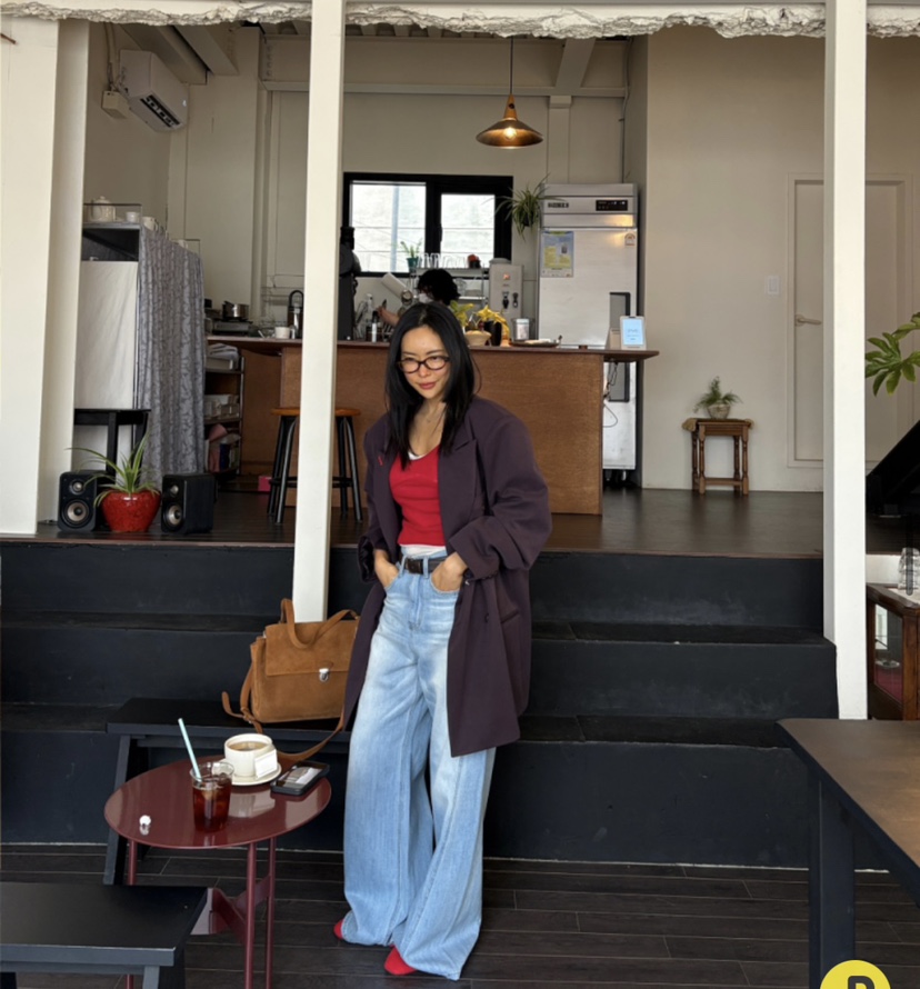 PLATFORM-L韓國代購女裝新品熱賣時尚26春夏休閑職業夾克PLATFORM夾克