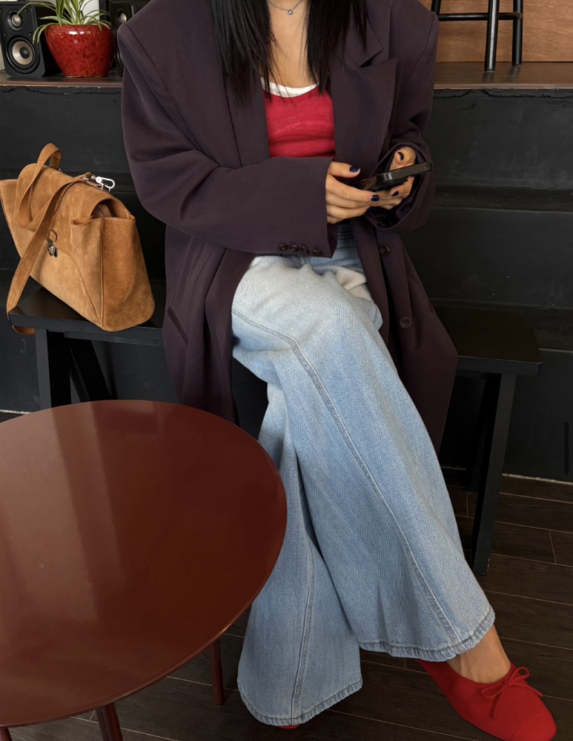 PLATFORM-L韓國代購女裝新品熱賣時尚26春夏休閑職業夾克PLATFORM夾克