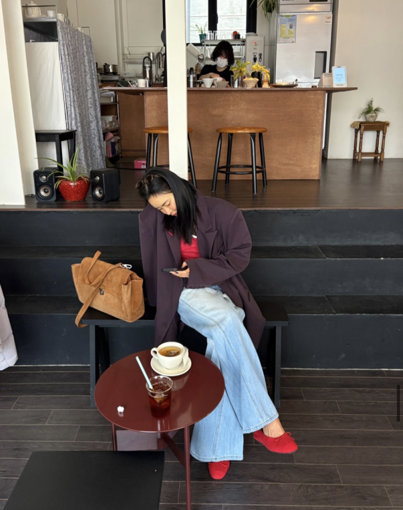 PLATFORM-L韓國代購女裝新品熱賣時尚26春夏休閑職業夾克PLATFORM夾克