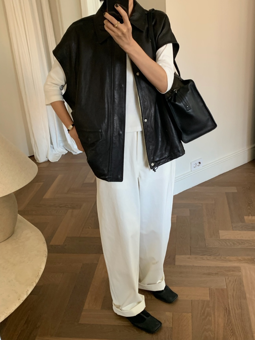 A Flan東大門直郵女士新品休閑真品熱賣時尚推薦26春夏馬甲AFN/FLAN EDITION馬甲