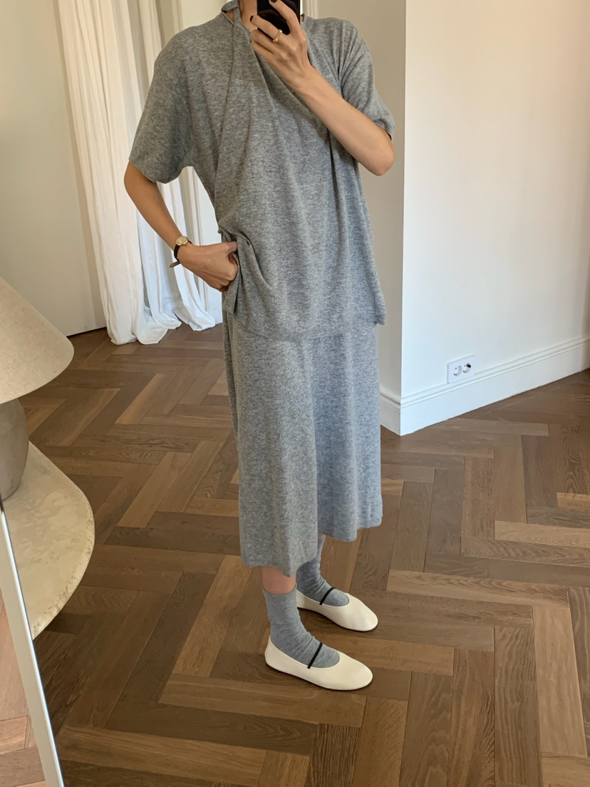 A Flan韓國直郵女士新款26春夏人氣職業熱賣時尚休閑連衣裙AFN/FLAN EDITION連衣裙