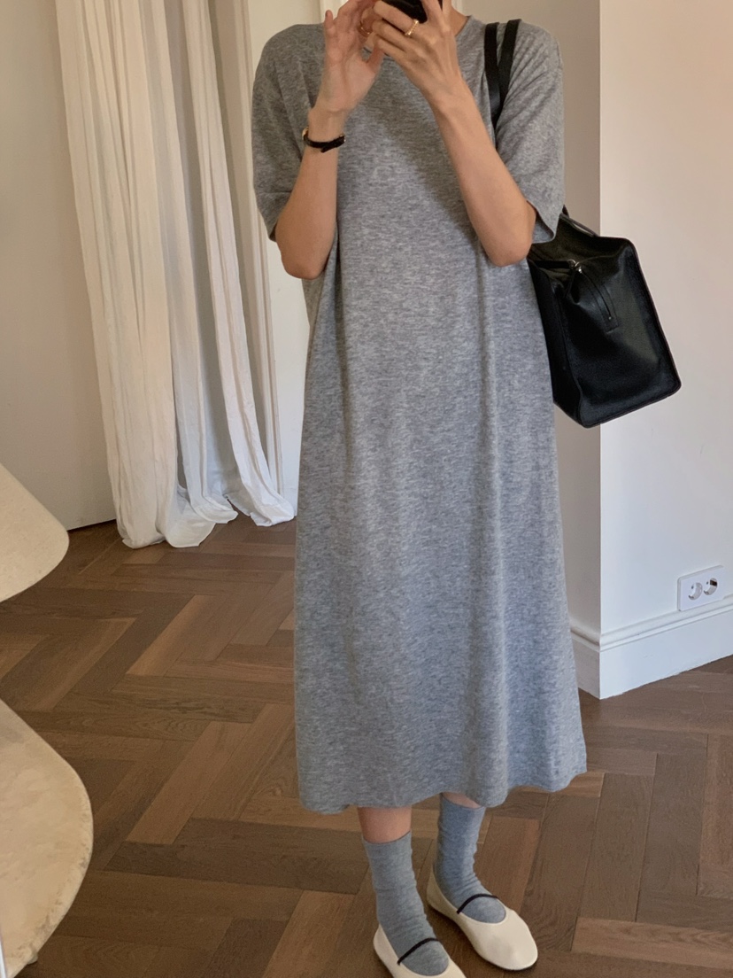 A Flan韓國直郵女士新款26春夏人氣職業熱賣時尚休閑連衣裙AFN/FLAN EDITION連衣裙