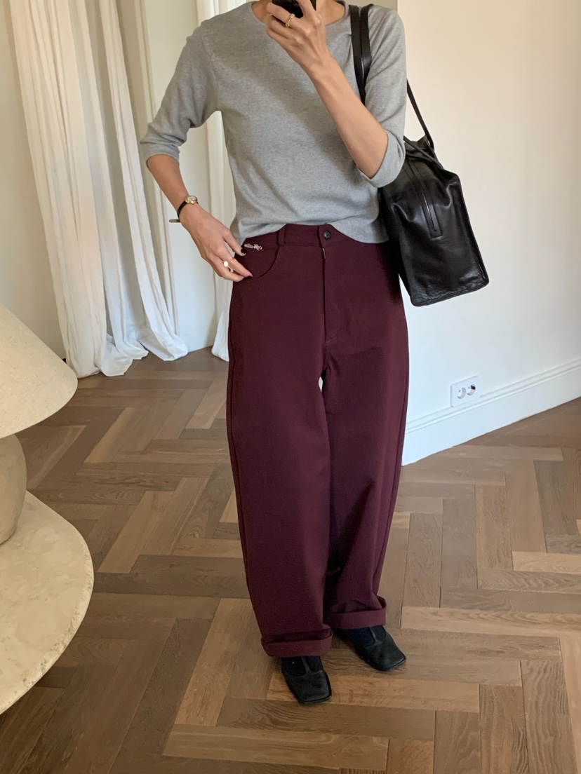 A Flan東大門代購女士新品真品休閑熱賣人氣推薦休閑褲棉AFN/FLAN EDITION休閑褲