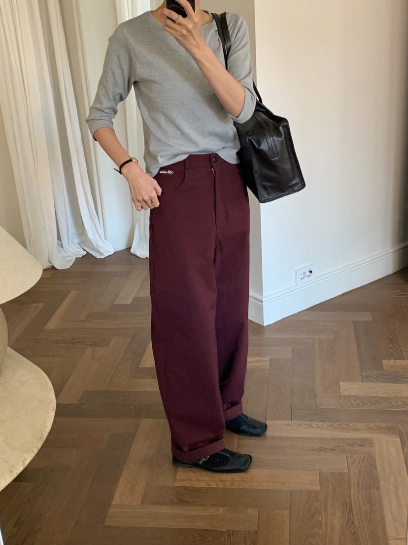 A Flan東大門代購女士新品真品休閑熱賣人氣推薦休閑褲棉AFN/FLAN EDITION休閑褲