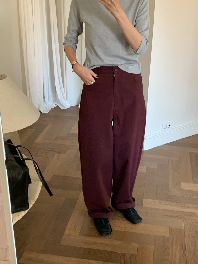 A Flan東大門代購女士新品真品休閑熱賣人氣推薦休閑褲棉AFN/FLAN EDITION休閑褲