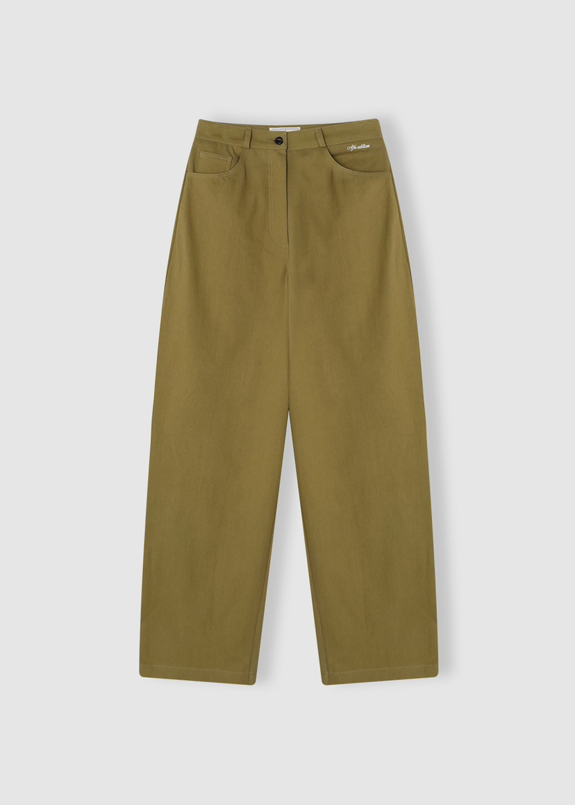 A Flan東大門代購女士新品真品休閑熱賣人氣推薦休閑褲棉AFN/FLAN EDITION休閑褲圖色2