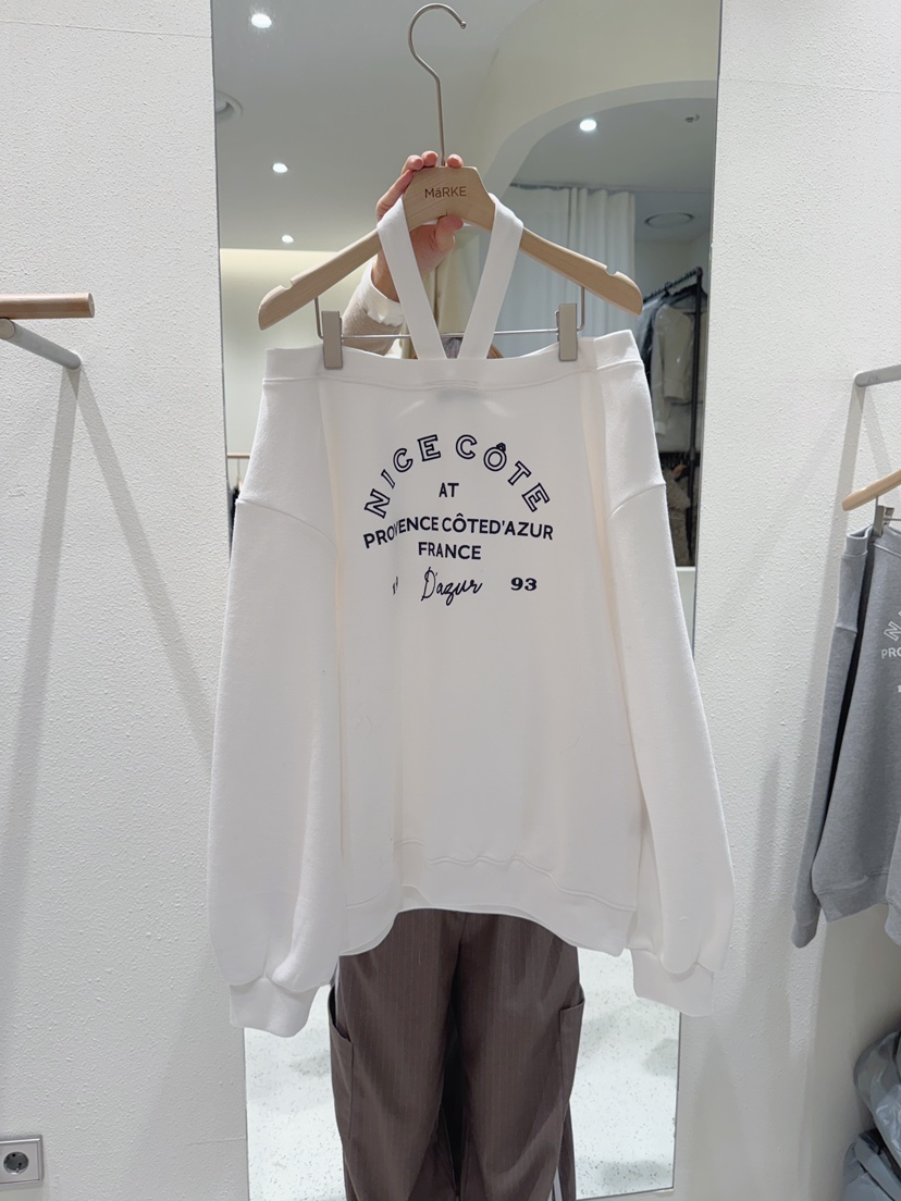 MARKE-P韓國代購女裝新品26春夏人氣職業真品熱賣時尚衛衣MARKE-P衛衣圖色1