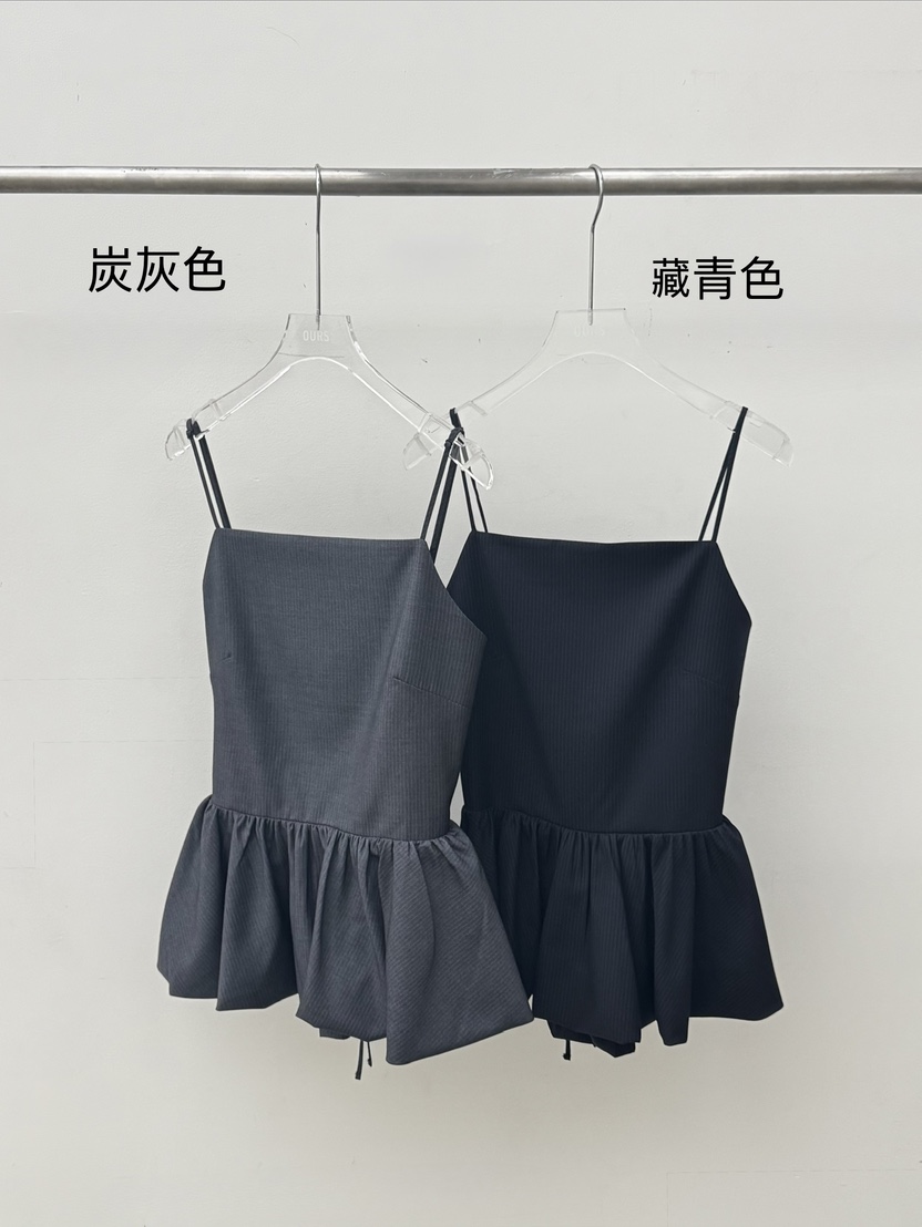 OURS韓國代購女士新款職業26春夏時尚休閑人氣真品吊帶背心OURS吊帶/背心