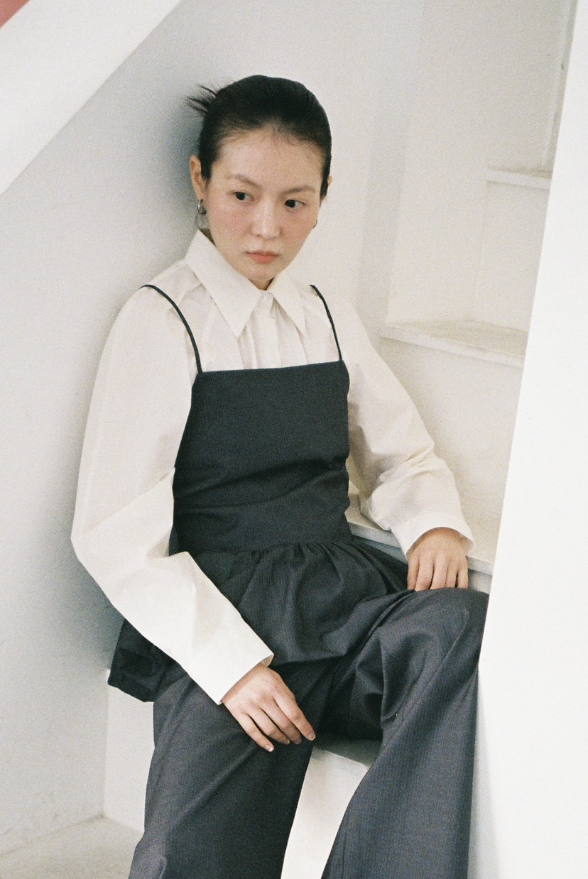 OURS韓國代購女士新款職業26春夏時尚休閑人氣真品吊帶背心OURS吊帶/背心