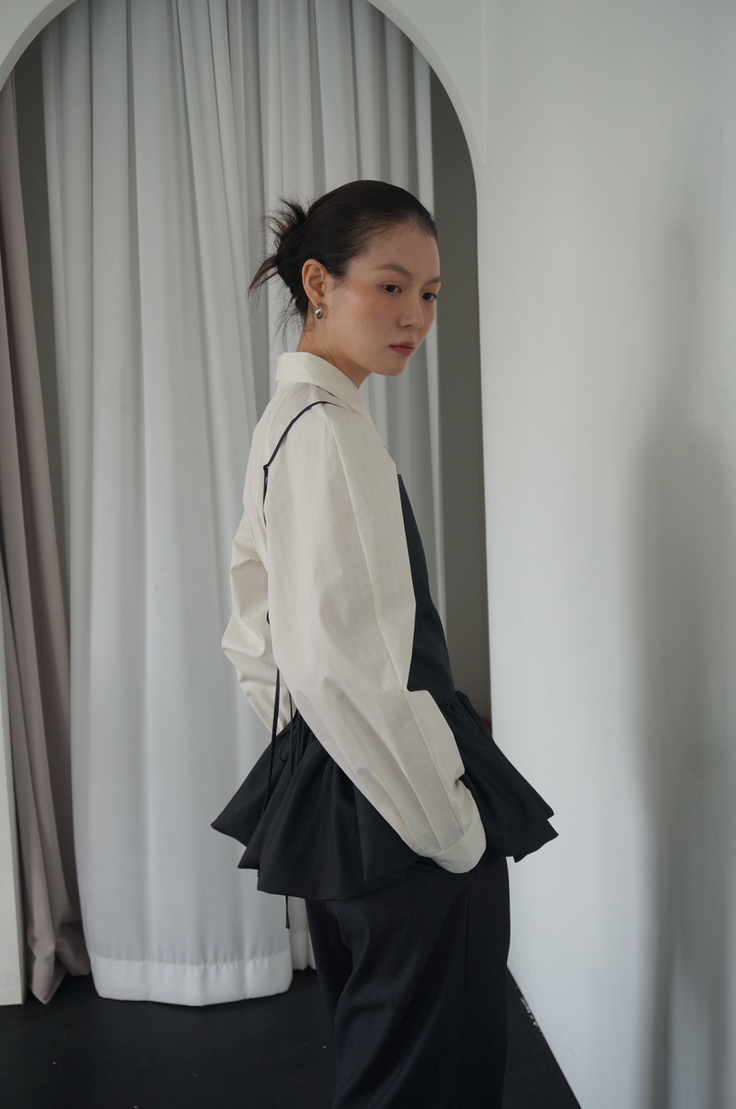 OURS韓國代購女士新款職業26春夏時尚休閑人氣真品吊帶背心OURS吊帶/背心