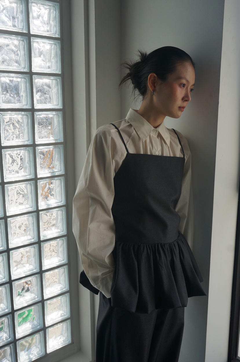 OURS韓國代購女士新款職業26春夏時尚休閑人氣真品吊帶背心OURS吊帶/背心