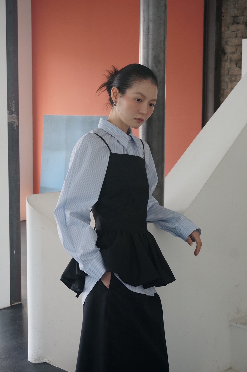 OURS韓國代購女士新款職業26春夏時尚休閑人氣真品吊帶背心OURS吊帶/背心