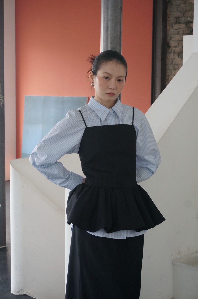 OURS韓國代購女士新款職業26春夏時尚休閑人氣真品吊帶背心OURS吊帶/背心