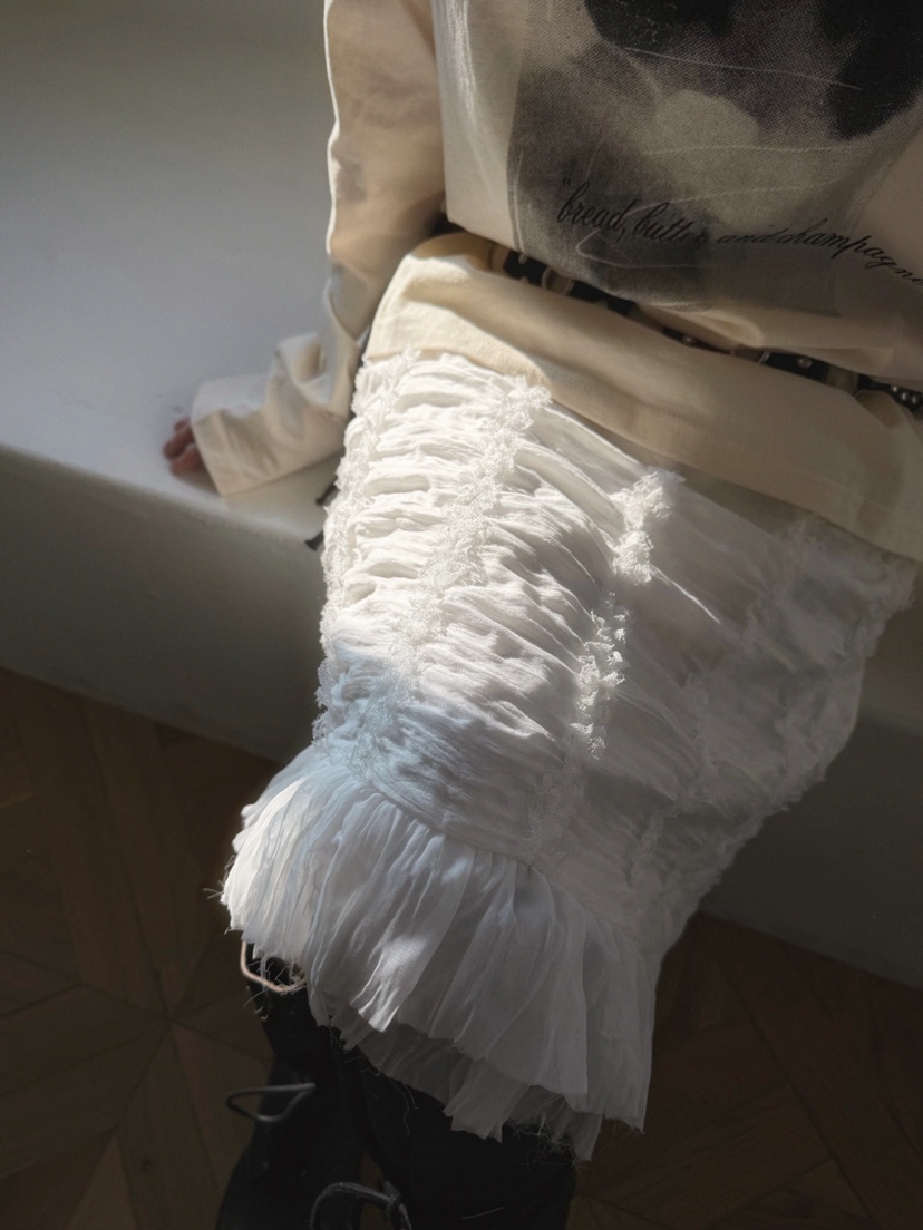 AWESOMESAUCE韓國直郵女裝新品26春夏真品時尚半身裙中短裙AWESOME SAUCE半身裙/中短裙