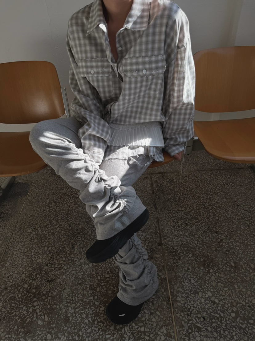 AWESOMESAUCE東大門實拍女裝新款職業真品熱賣襯衫蕾絲衫AWESOME SAUCE襯衫/蕾絲衫