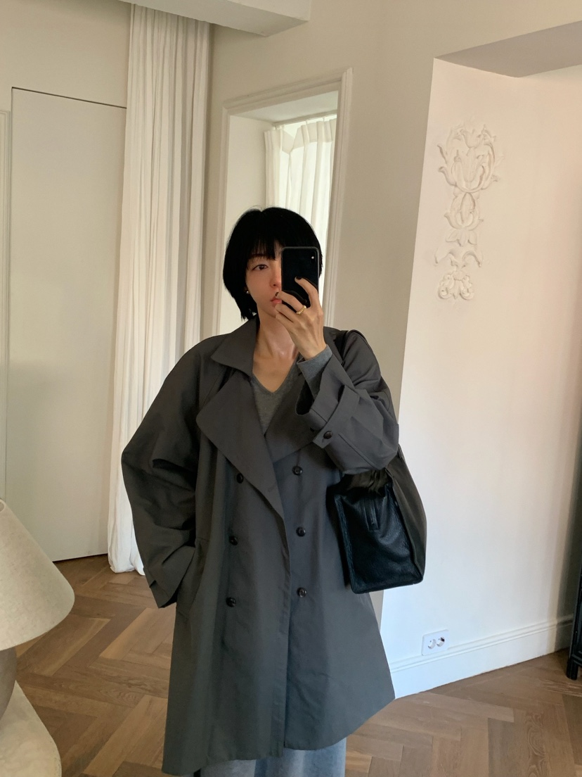 A Flan東大門直郵女裝新品職業26春夏熱賣時尚針織衫V領AFN/FLAN EDITION針織衫