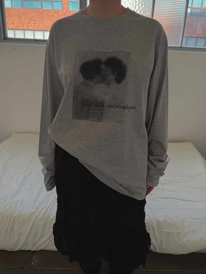 AWESOMESAUCE韓國直郵女裝新品時尚休閑人氣推薦熱賣長袖T恤AWESOME SAUCE長袖T恤圖色3