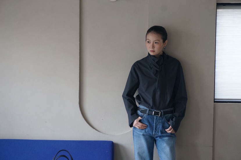 OURS東大門實拍女士新品休閑人氣推薦時尚真品襯衫蕾絲衫OURS襯衫/蕾絲衫