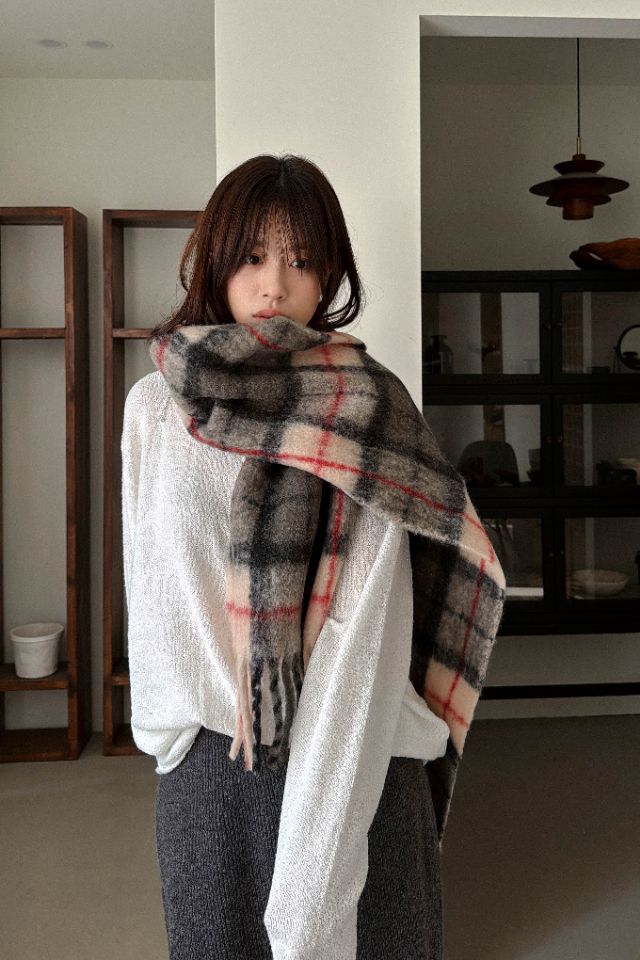 N3韓國直郵女裝新品人氣時尚熱賣26春夏休閑職業圍巾披肩N3圍巾/披肩