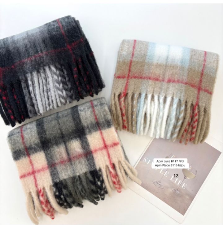 N3韓國直郵女裝新品人氣時尚熱賣26春夏休閑職業圍巾披肩N3圍巾/披肩