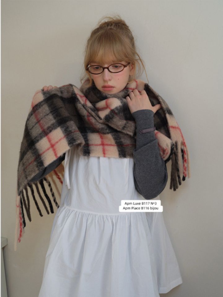 N3韓國直郵女裝新品人氣時尚熱賣26春夏休閑職業圍巾披肩N3圍巾/披肩