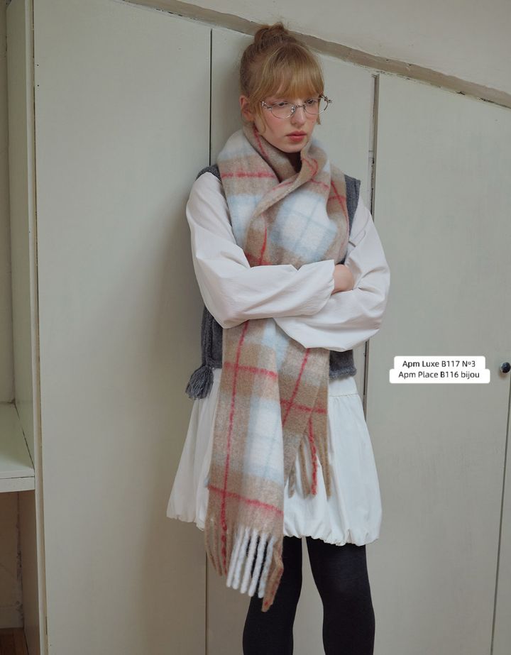 N3韓國直郵女裝新品人氣時尚熱賣26春夏休閑職業圍巾披肩N3圍巾/披肩