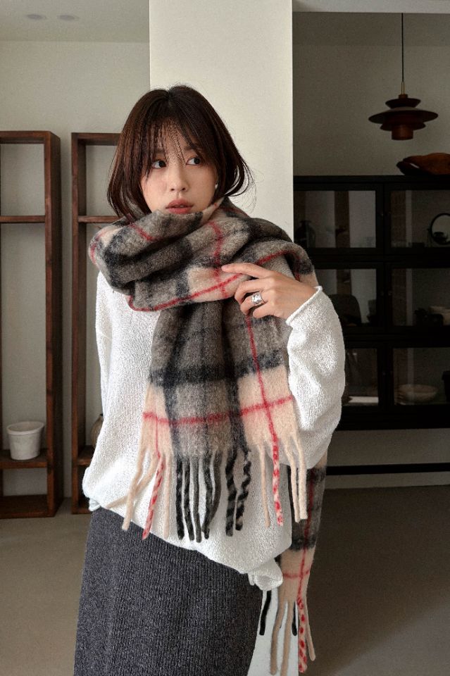 N3韓國直郵女裝新品人氣時尚熱賣26春夏休閑職業圍巾披肩N3圍巾/披肩