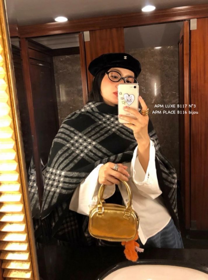 N3韓國直郵女士新品真品26春夏休閑職業推薦圍巾披肩披肩N3圍巾/披肩