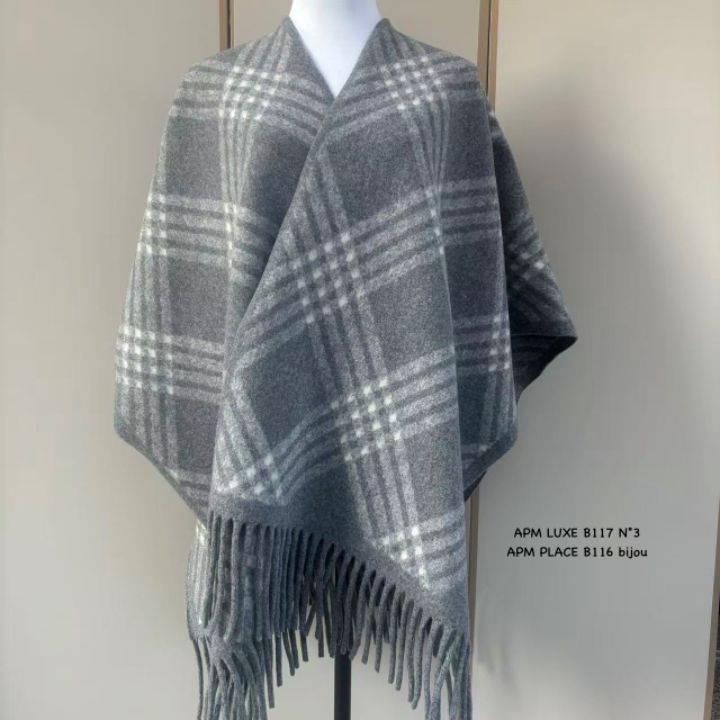 N3韓國直郵女士新品真品26春夏休閑職業推薦圍巾披肩披肩N3圍巾/披肩圖色2