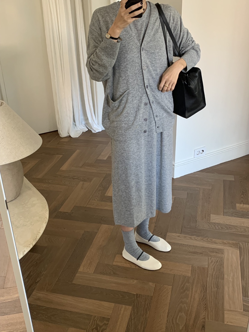 A Flan韓國代購女裝新品熱賣真品推薦人氣休閑時尚針織衫AFN/FLAN EDITION針織衫