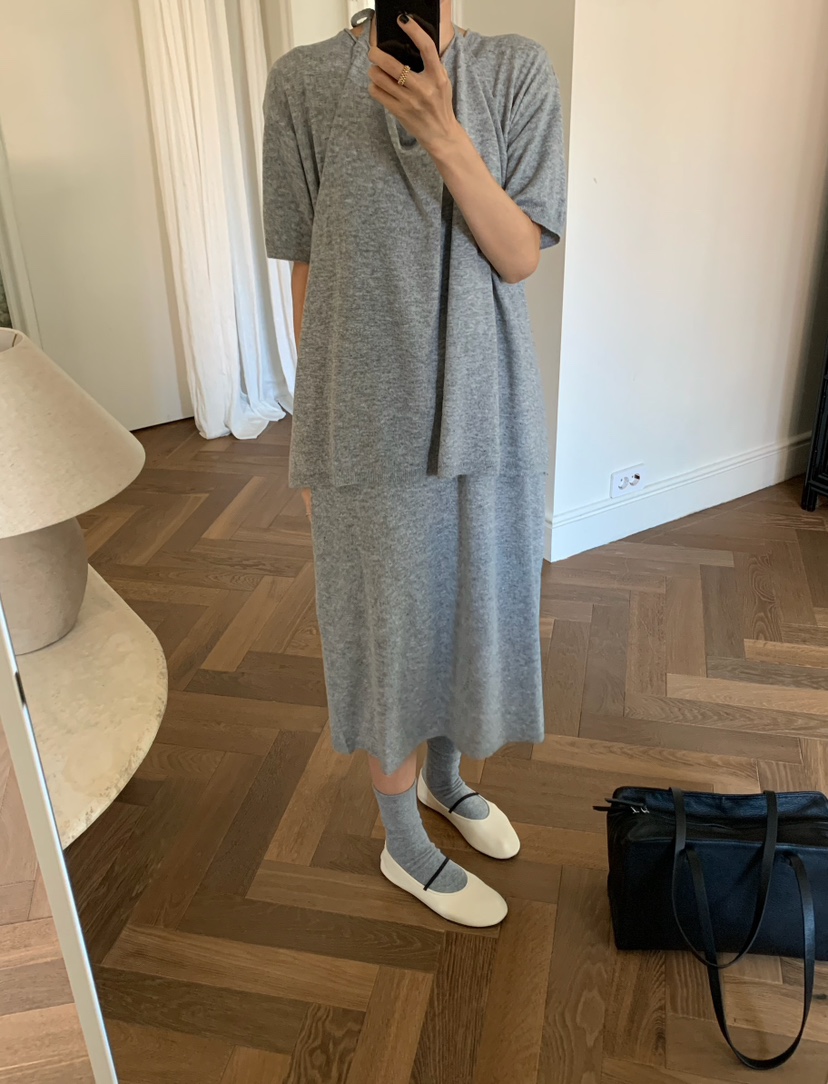 A Flan韓國代購女裝新品熱賣真品推薦人氣休閑時尚針織衫AFN/FLAN EDITION針織衫