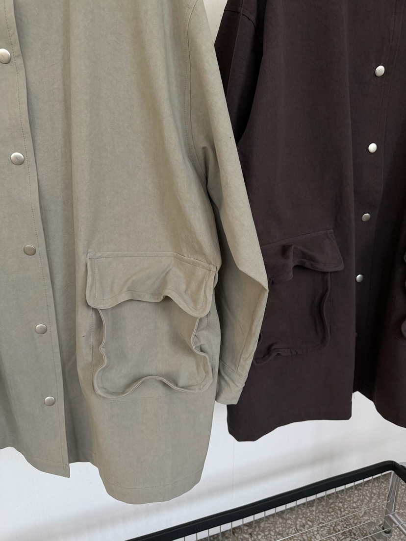 AWESOMESAUCE韓國直郵女裝新品真品時尚推薦職業長款風衣AWESOME SAUCE長款風衣