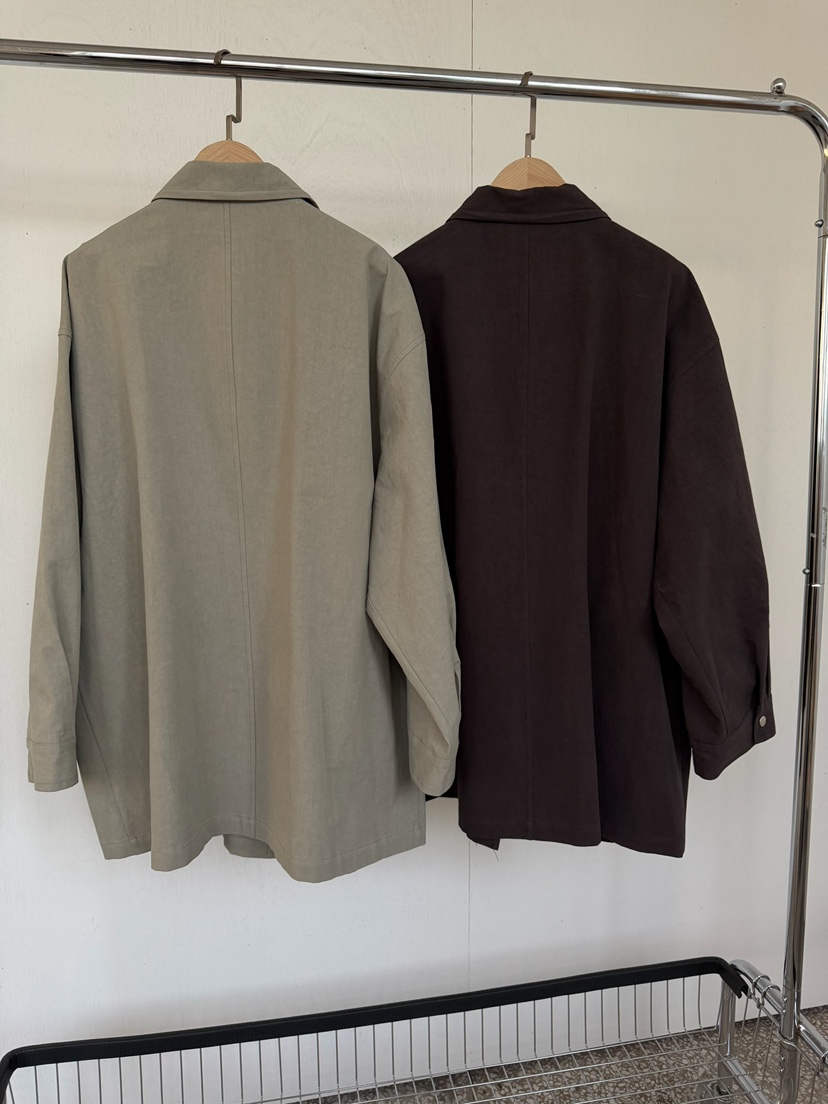 AWESOMESAUCE韓國直郵女裝新品真品時尚推薦職業長款風衣AWESOME SAUCE長款風衣