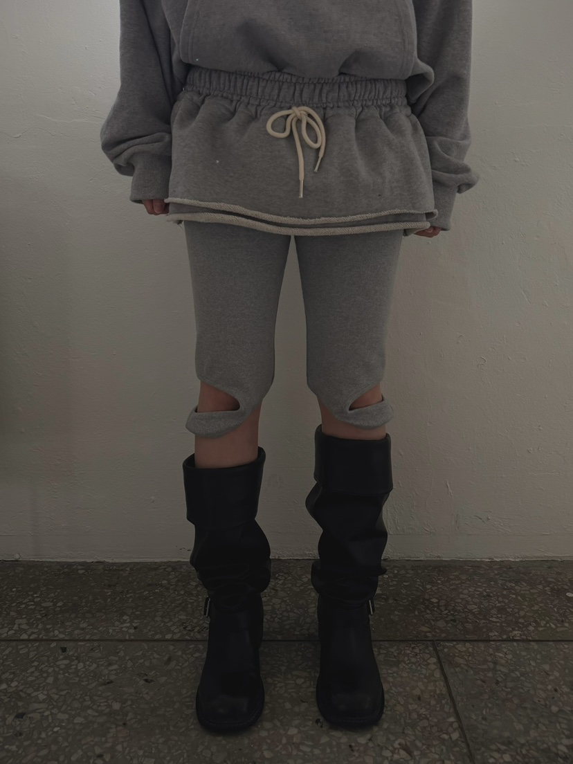 AWESOMESAUCE韓國代購女士新款時尚推薦26春夏打底褲鯊魚褲AWESOME SAUCE打底褲/鯊魚褲圖色1