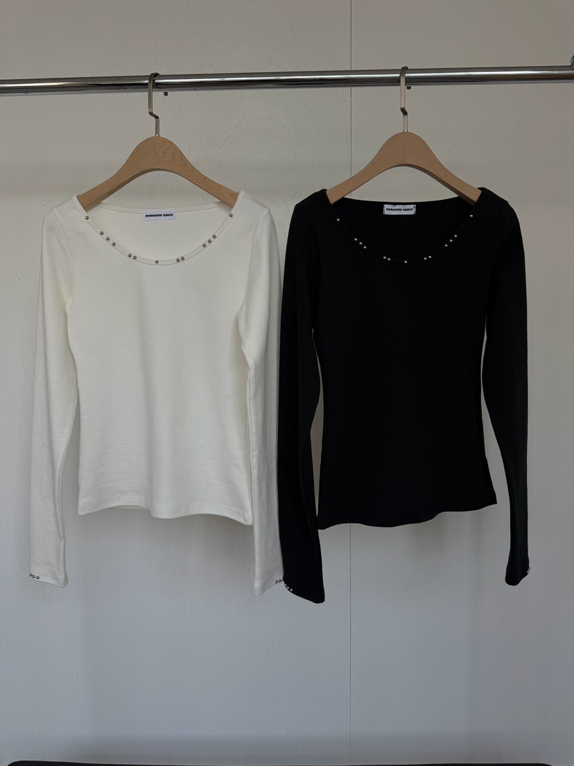 AWESOMESAUCE韓國代購女裝新品職業休閑人氣真品熱賣長袖T恤AWESOME SAUCE長袖T恤