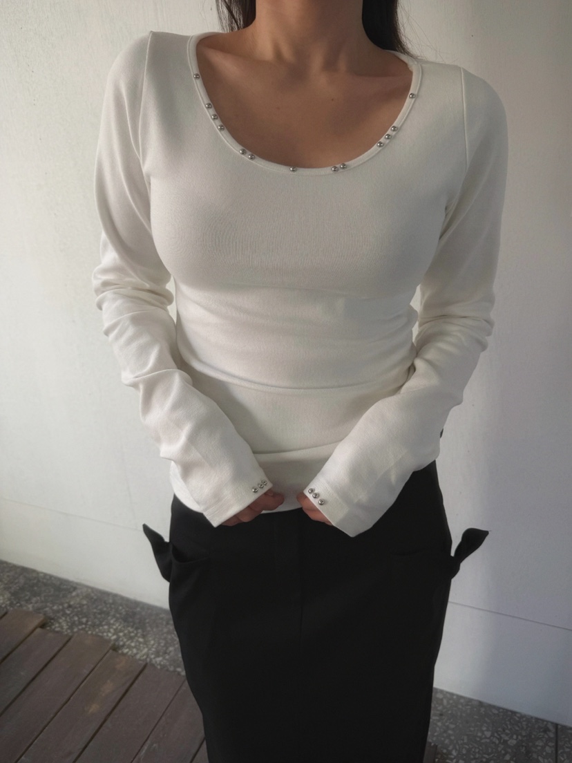 AWESOMESAUCE韓國代購女裝新品職業休閑人氣真品熱賣長袖T恤AWESOME SAUCE長袖T恤