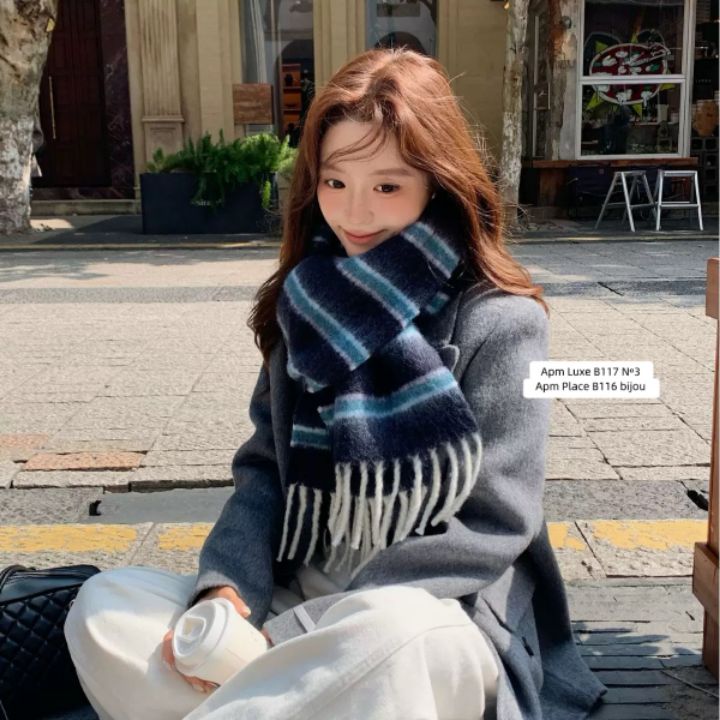 N3韓國直郵女士新品真品推薦時尚職業26春夏休閑圍巾披肩N3圍巾/披肩