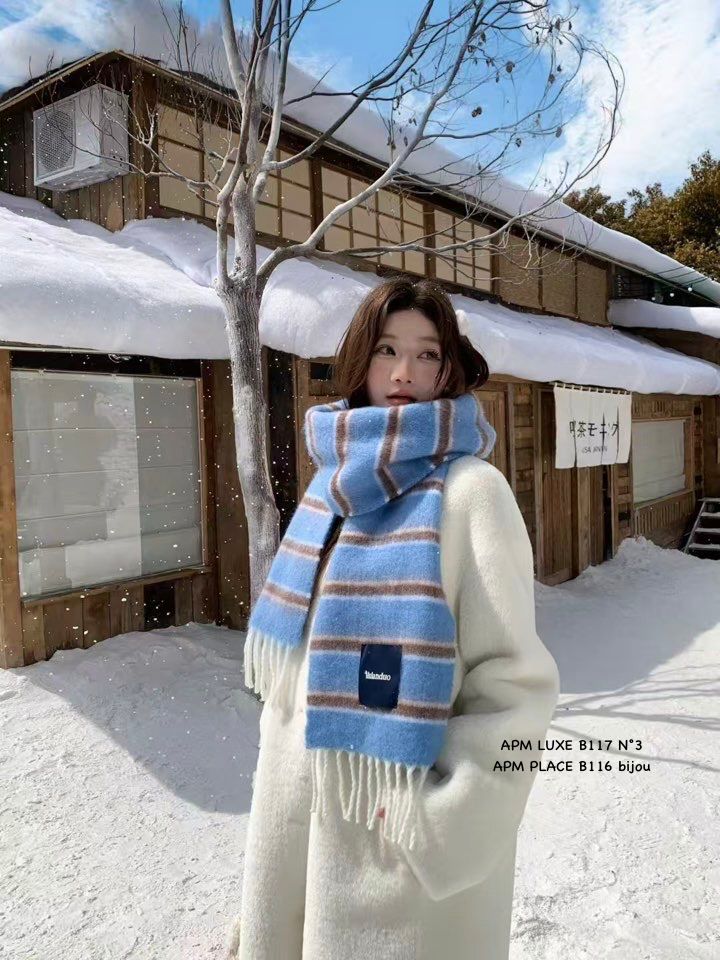 N3韓國直郵女士新品真品推薦時尚職業26春夏休閑圍巾披肩N3圍巾/披肩