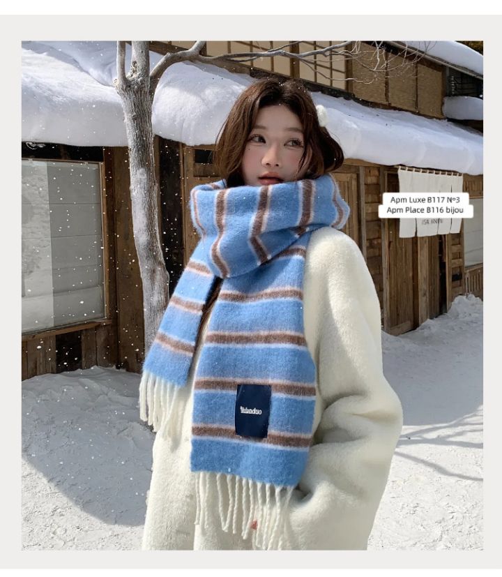 N3韓國直郵女士新品真品推薦時尚職業26春夏休閑圍巾披肩N3圍巾/披肩