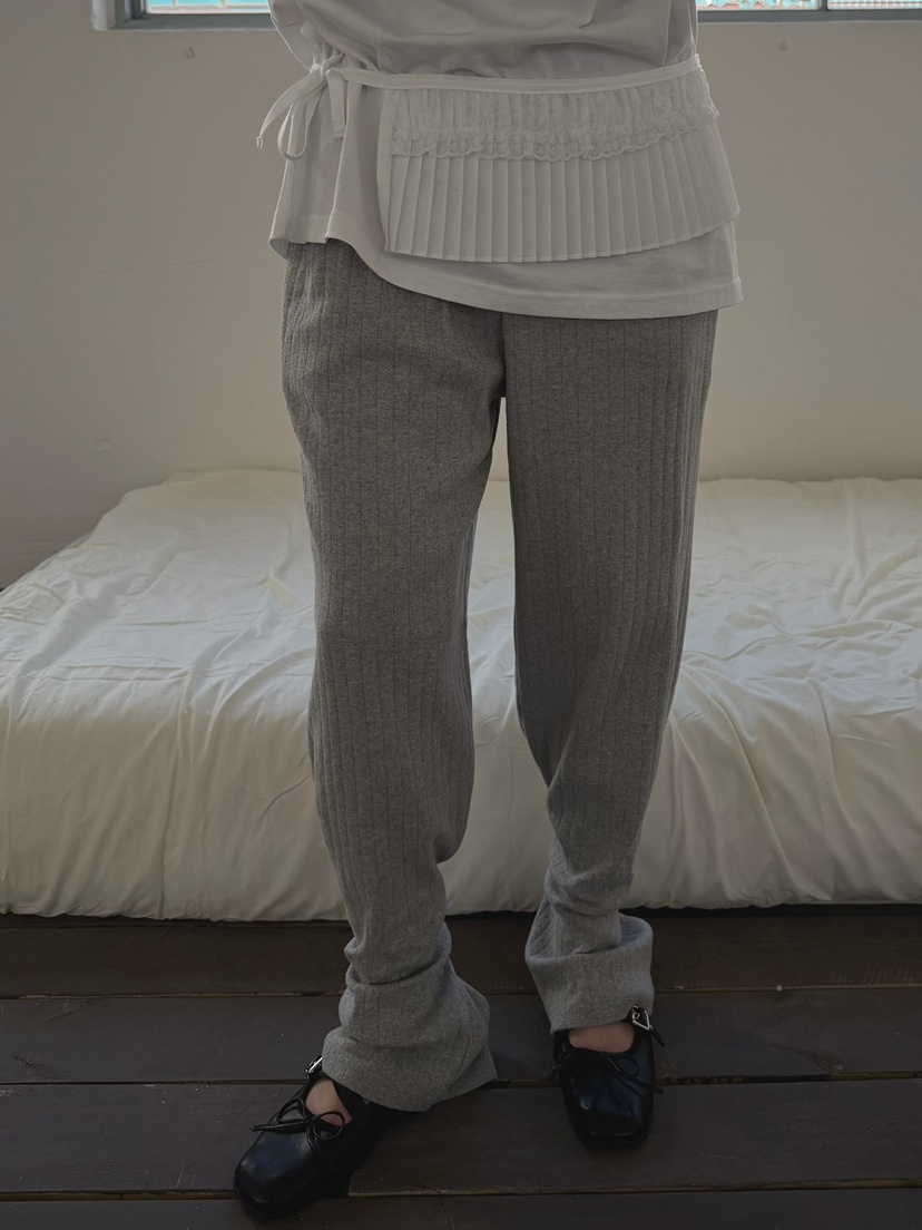 AWESOMESAUCE東大門代購女裝新款真品熱賣時尚休閑褲保暖AWESOME SAUCE休閑褲圖色2