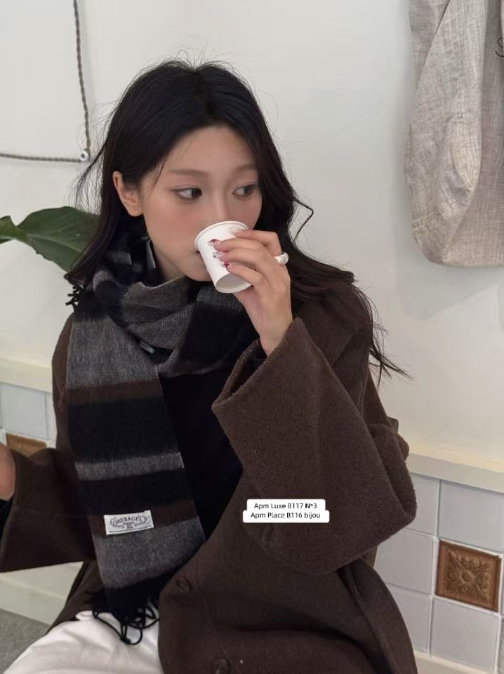 N3韓國直郵女裝新款真品推薦人氣26春夏時尚熱賣圍巾披肩N3圍巾/披肩