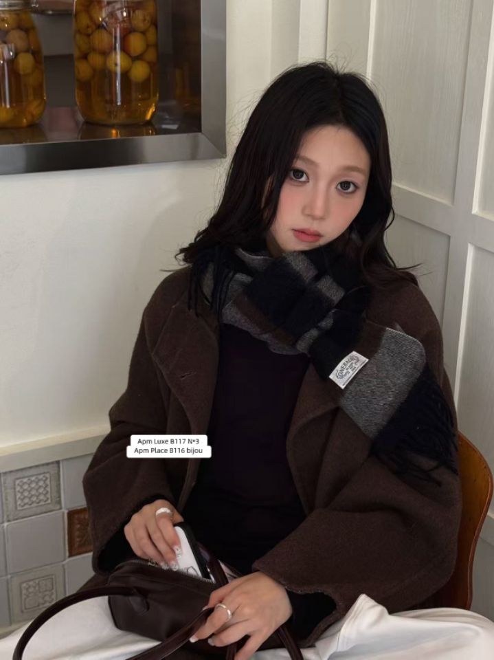 N3韓國直郵女裝新款真品推薦人氣26春夏時尚熱賣圍巾披肩N3圍巾/披肩