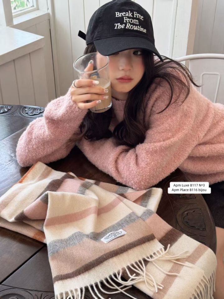 N3韓國直郵女裝新款真品推薦人氣26春夏時尚熱賣圍巾披肩N3圍巾/披肩