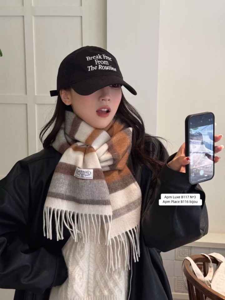 N3韓國直郵女裝新款真品推薦人氣26春夏時尚熱賣圍巾披肩N3圍巾/披肩