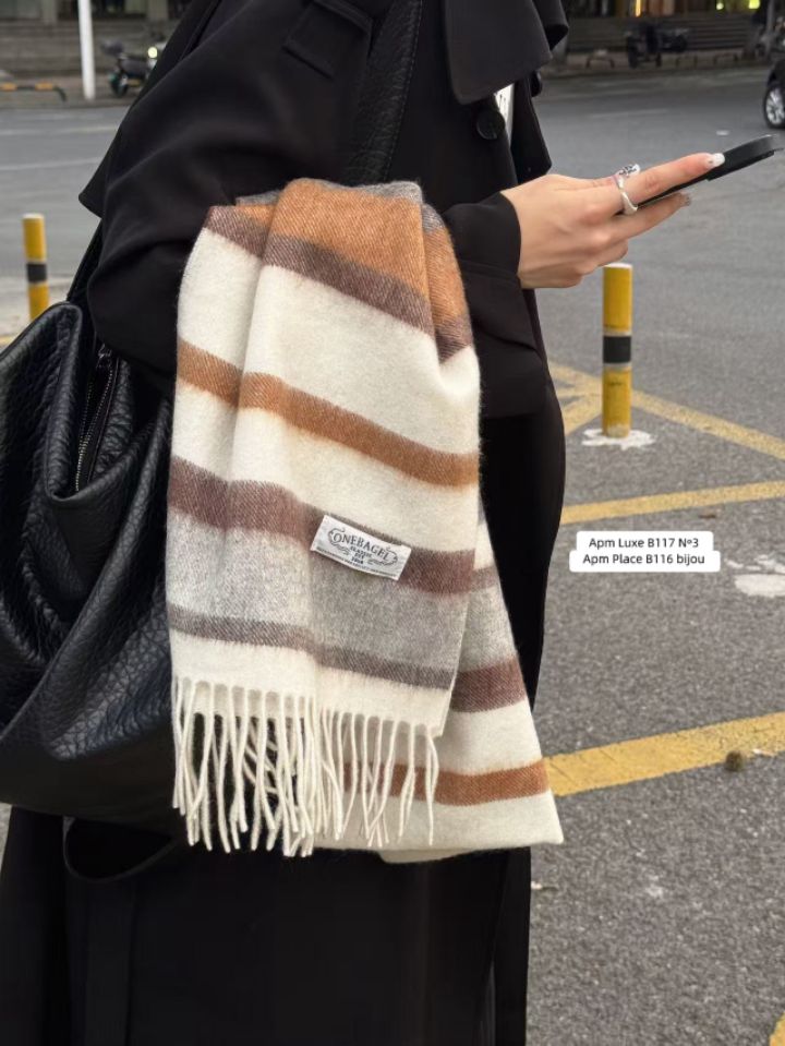 N3韓國直郵女裝新款真品推薦人氣26春夏時尚熱賣圍巾披肩N3圍巾/披肩