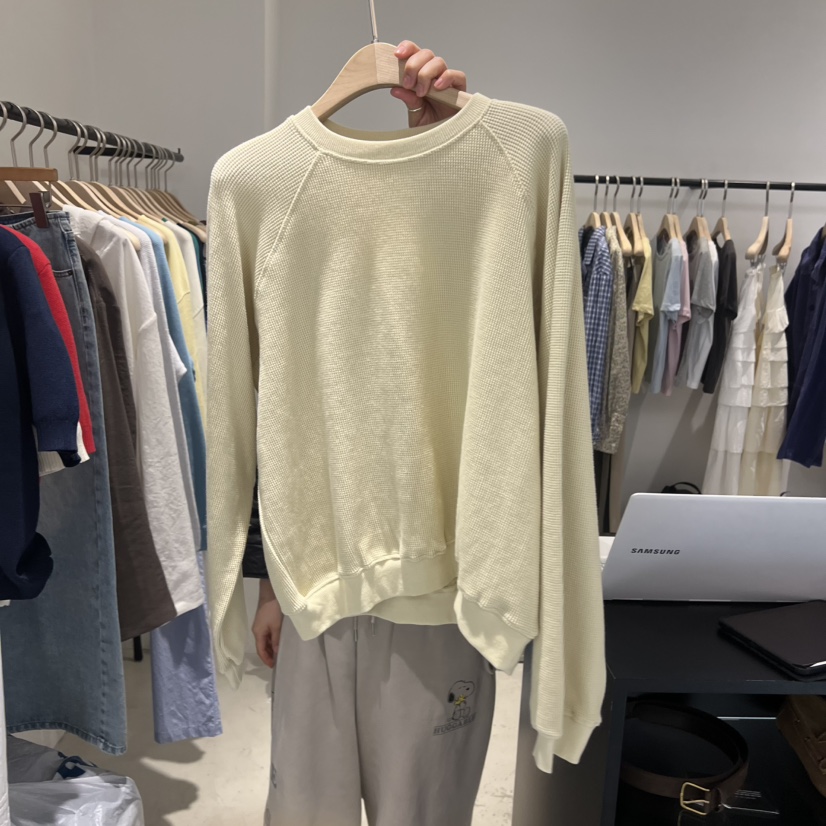 PLATE韓國直郵女士新款熱賣時尚真品人氣休閑26春夏職業衛衣PLATE衛衣圖色2