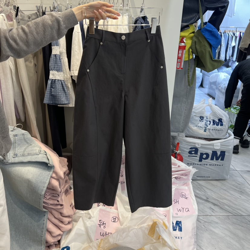 RIVEROOM東大門代購女士新款推薦時尚熱賣休閑職業休閑褲RIVEROOM休閑褲圖色2