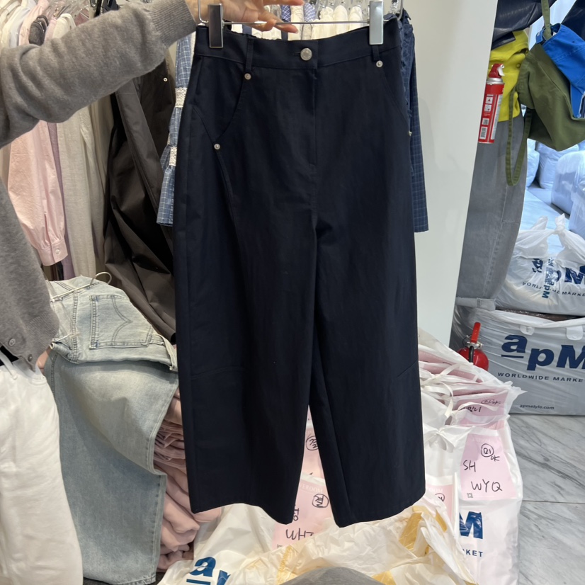 RIVEROOM東大門代購女士新款推薦時尚熱賣休閑職業休閑褲RIVEROOM休閑褲圖色3