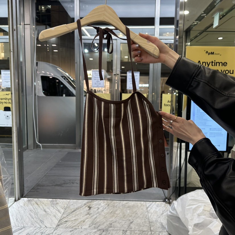 FOUNDATION韓國代購女裝新款26春夏推薦時尚熱賣吊帶背心FOUNDATION吊帶/背心圖色3