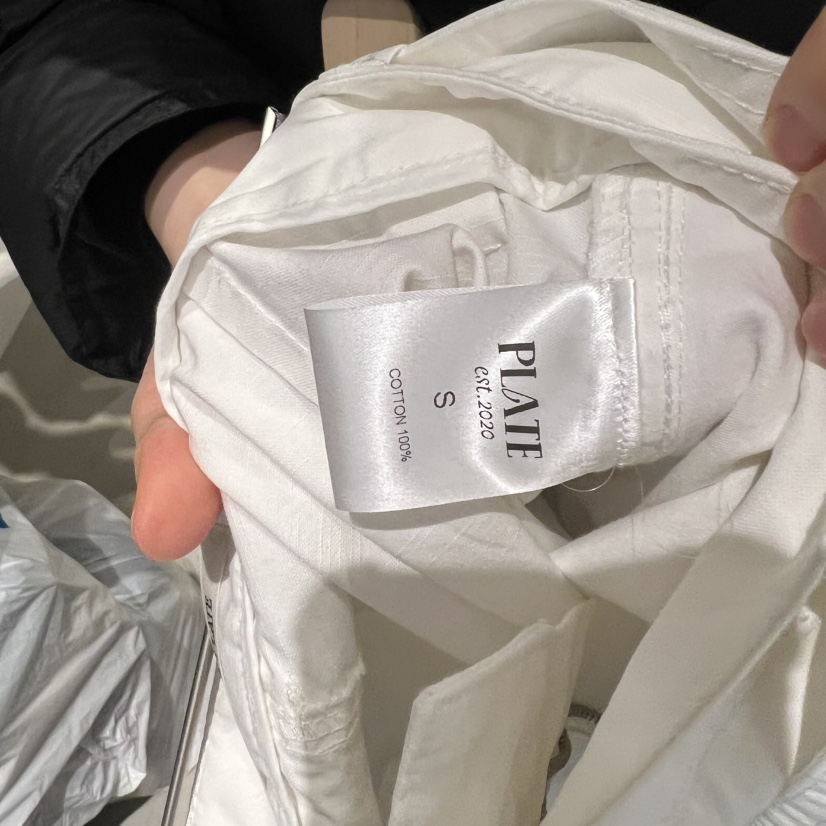 PLATE東大門代購女裝新品人氣推薦休閑26春夏真品短褲含腰帶PLATE短褲